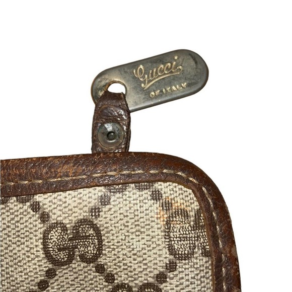 GUCCI Vintage GG Portfolio Bag - Picture 8 of 12